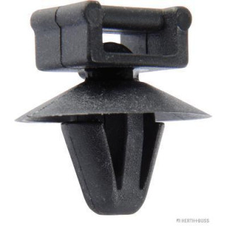 10x HERTH+BUSS ELPARTS 50265751010 Befestigungssockel, Kabelbinder Ø 6,5mm, Blechdicke 0,7#2 mm