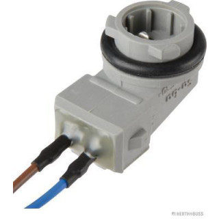 10x HERTH+BUSS ELPARTS 50390168 Lampenfassung W2,1 x 9,5d, open end, 2-polig