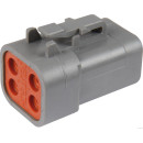 5x HERTH+BUSS ELPARTS 50391208 Steckgehäuse Deutsch...