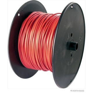 100m HERTH+BUSS ELPARTS 51274208005 Elektroleitung FLY 1,5 mm², rot, PVC passend für SCHMITZ CARGOBULL, SCANIA