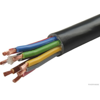 50m HERTH+BUSS ELPARTS 51275688000 Elektroleitung (H)05VV-F 8 x 1,5 mm², PVC
