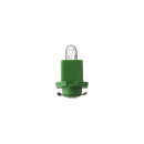 10x Glühlampe 12V 1,2W B8,0-12 EBSR grün