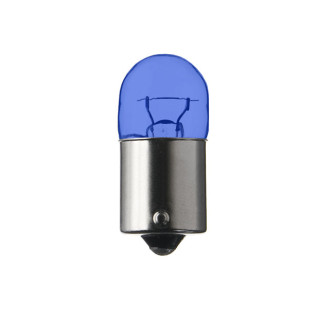 10x Glühlampe 24V 10W Ba15s blau