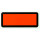 Warntafel starr, 300 × 120 mm, Stahlblech mit Kantenschutz, Typ I, retroreflektierend RA1/A, orange mit schwarzem Rand