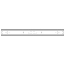 Alu Unterfahrschutz 564040, bearbeitet, 2400 mm, RAL 9010