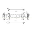 PRASCO CI954R001 Kühler passend für Citroen -...