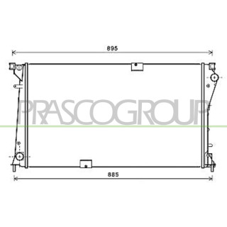 PRASCO DS952R005 Rad. Trafic VI 2.5 DCi * 0806- passend für Nissan - Primastar