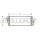 PRASCO ME915N001 Intercooler 312 / VW LT Turbo Diesel 95 passend für Mercedes - Sprinter