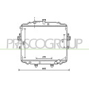 PRASCO HN920R005 Rad. H100 Truck 2.5 TDCi * 02/04-...