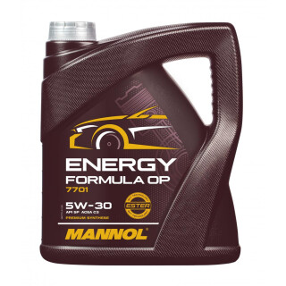 MANNOL 7701 Energy Formula OP 5W-30 4 Liter
