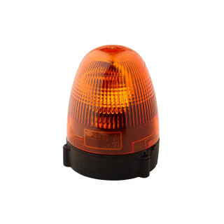 HELLA 2RL 007 337-041 Halogen-Rundumkennleuchte - KL Rotafix - 12/24V - gelb