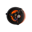 HELLA 2RL 007 337-041 Halogen-Rundumkennleuchte - KL Rotafix - 12/24V - gelb