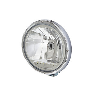 HELLA 1F8 009 797-431 Hybrid/Halogen-Fernscheinwerfer - Rallye 3003 - E1 1928/ECE-R7/ECE-R112 - 24/12V