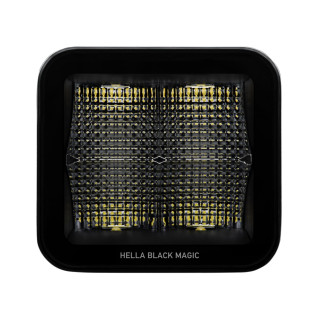HELLA LED Scheinwerfer Black Magic Cube 2.7'' - 12/24V - 1400lm quadratisch  Zusatzscheinwerfer - Anbau/geschraubt - Nahfeldausleuchtung - ECE-R10 -  Kabel: 500mm DEUTSCH Stecker - 1FA 358 176-841 : : Auto & Motorrad