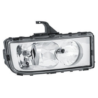 HELLA 1LB 247 011-081 Halogen-Hauptscheinwerfer - rechts - für u.a. Mercedes-Benz Axor II