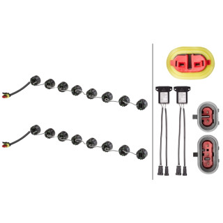 HELLA 2PT 010 458-771 LED-Tagfahrleuchtensatz - LEDayFlex - 12/24V