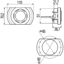 HELLA 2JA 343 700-251 Innenraumleuchte - SpotLED VESTA5 -...