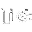 HELLA 2JA 344 040-001 Innenraumleuchte - SpotLED 40°...