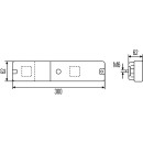 HELLA 2VA 997 113-001 Heckleuchte - Glühlampe - 12V