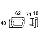 HELLA 2SA 013 323-031 Schlussleuchte - Shapeline Tech - LED - 12/24V