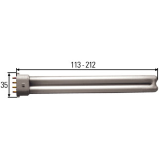 HELLA 8GS 861 955-011 Glühlampe - Leuchtstofflampe - Standard - 12/24V - 9W - Menge: 1