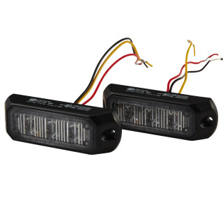 HELLA 2XD 014 561-201 LED-Blitz-Kennleuchte - BST - 12/24V - gelb