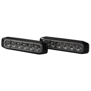 HELLA 2XD 014 562-601 LED-Blitz-Kennleuchte - BST-Slim - 12/24V - rot