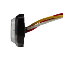 HELLA 2XD 014 562-601 LED-Blitz-Kennleuchte - BST-Slim - 12/24V - rot
