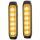 HELLA 2XD 014 592-201 LED-Blitz-Kennleuchte - BST-Slim - 12/24V - gelb