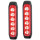 HELLA 2XD 014 592-701 LED-Blitz-Kennleuchte - BST-Slim - 12/24V - rot