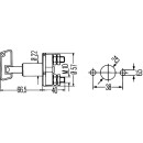 HELLA 6EK 002 843-002 Hauptschalter, Batterie - S33 -...