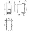 HELLA 6RH 007 832-411 Schalter -...