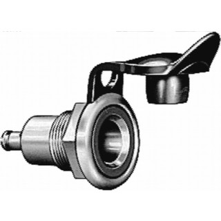 HELLA 8JB 001 946-022 Steckdose - 2-polig - Einbau - Stecker: Schraubkontakt