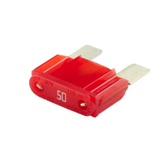 HELLA 8JS 728 595-081 Sicherung - Maxi-Flachstecksicherung - 50A - rot - Menge: 1