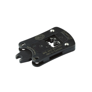 HELLA 8PE 863 807-071 Crimpzangeneinsatz - Metall - schwarz - Tool head ABS-G