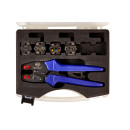 HELLA 8PE 863 807-821 Crimpzangeneinsatz-Set - Kunststoff - schwarz/weiß - Set