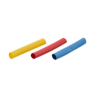HELLA 9MJ 178 458-062 Wärmeschrumpfschlauch - 2:1 - 6,4/3,2mm - 50mm - blau/gelb/rot