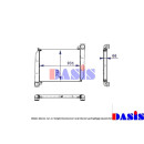 Ladeluftkühler, AKS DASIS 137005N