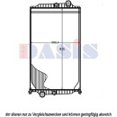 Kühler, Motorkühlung, AKS DASIS 280019N