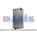 Kühler, Motorkühlung, AKS DASIS 280019S