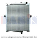 Kühler, Motorkühlung, AKS DASIS 280025N