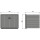 Werkzeugkasten Nova 80, PP, schwarz, 800 × 480 × 470 mm