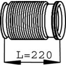 Wellrohr, Abgasanlage - DINEX 68016