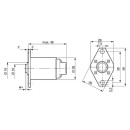 Regelventil, Kraftstoffdruck - Bosch 0 330 001 003 - 0330001003