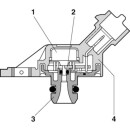 Sensor, Ladedruck - Bosch 0 281 002 244 - 0281002244