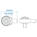 Einsteck-Umschaltratsche (14 x 18 mm) KING TONY -...