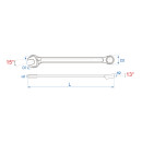 Ring Maulschlüssel, I-Beam technology - 10 mm KING TONY - 106110
