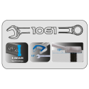 Ring Maulschlüssel, I-Beam technology - 27 mm KING TONY - 106127