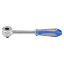 Umschaltratsche mit rundem Kopf 1/4" KING TONY...