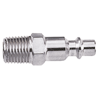 Druckluft-Adapter mit Außengewinde (R 1/4", Ø 6 mm, ISO 6150-B) M7 - SY251MD